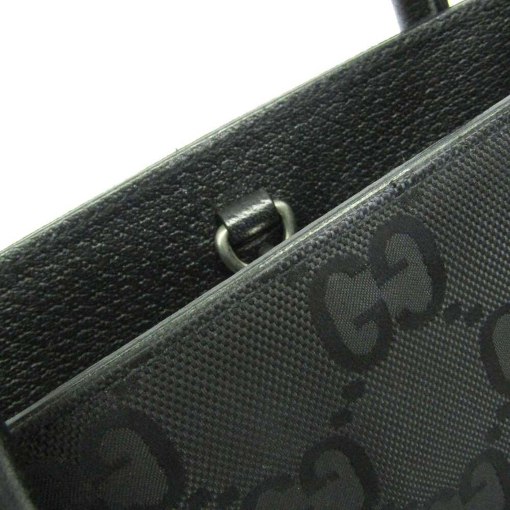 GUCCI Black Leather Shoulder Bag - Picture 8 of 15